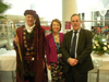 Dick Whittington, Rosemarie Hilditch and chief executive Rob Larkman